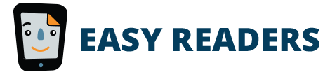 Logo of EasyReaders.org, French easy readers, French/English parallel texts, Skype French lessons