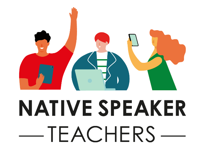 Logo of NativeSpeakerTeachers.com, one-to-one French lessons online